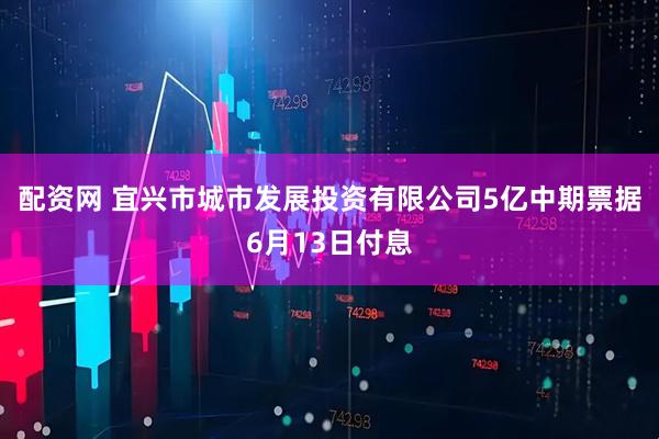 配资网 宜兴市城市发展投资有限公司5亿中期票据6月13日付息