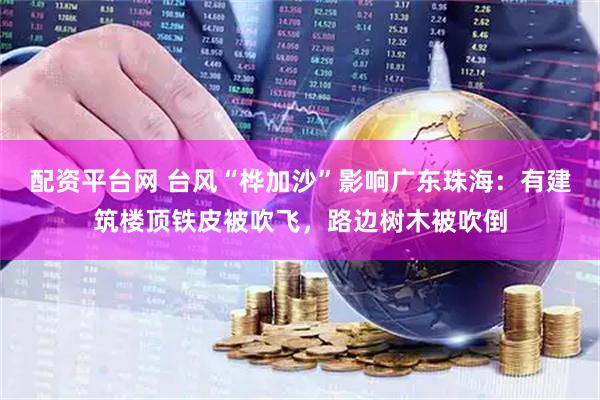 配资平台网 台风“桦加沙”影响广东珠海：有建筑楼顶铁皮被吹飞，路边树木被吹倒